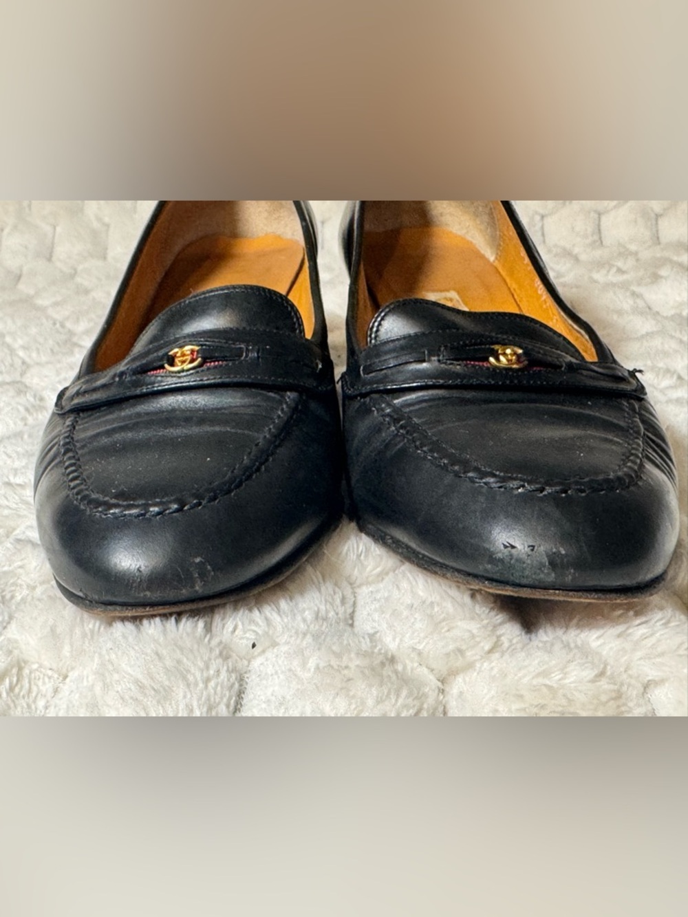 Vintage Gucci Heels Loafers 37 - Picture 9 of 14